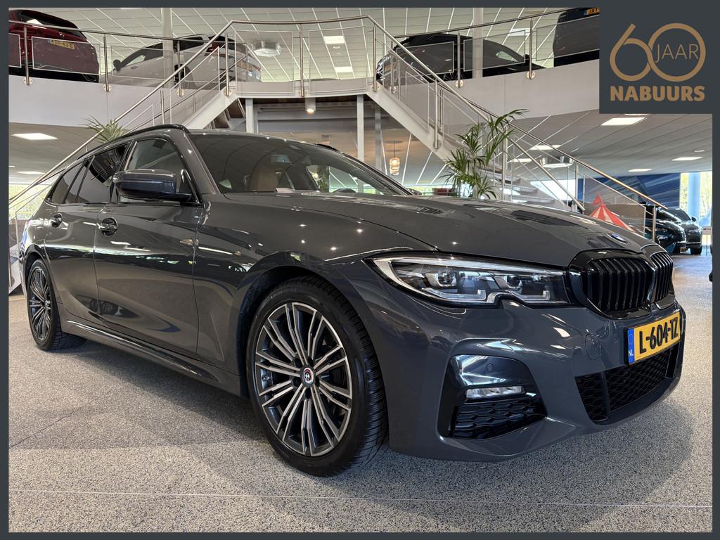 BMW 3 Serie Touring 320i High Executive M sport, Dravitgrau,, Auto's, BMW, Automaat, Gebruikt, Euro 6, 4 cilinders