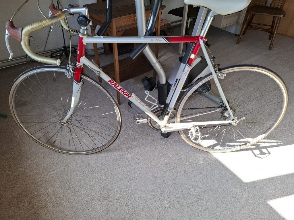 Raleigh Sirocco racefiets, Fietsen en Brommers, 28 inch, Gebruikt, Heren, 53 tot 57 cm