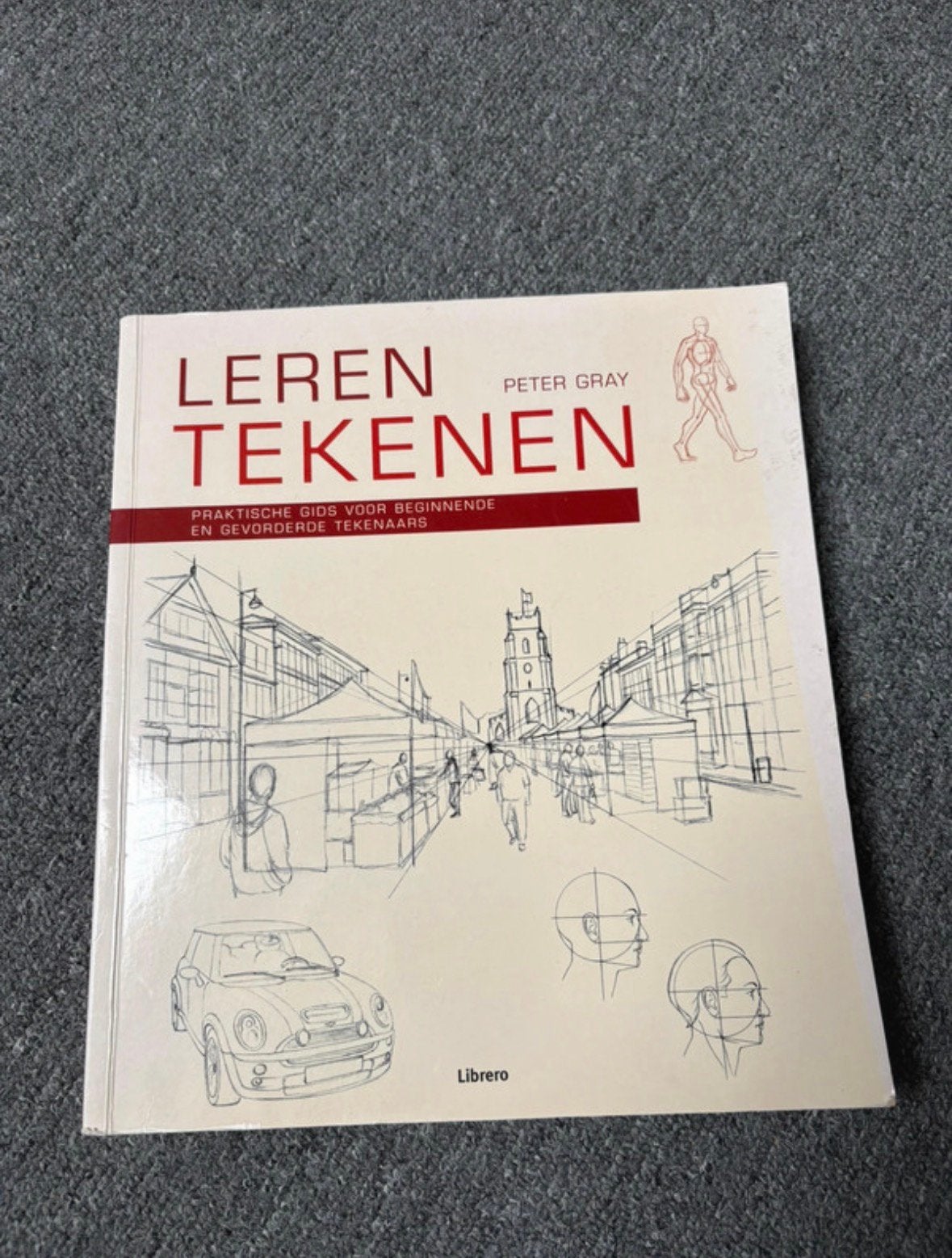 Leren tekenen - Peter Gray, Ophalen of Verzenden, Zo goed als nieuw, Papier, Schets- of Tekenboek