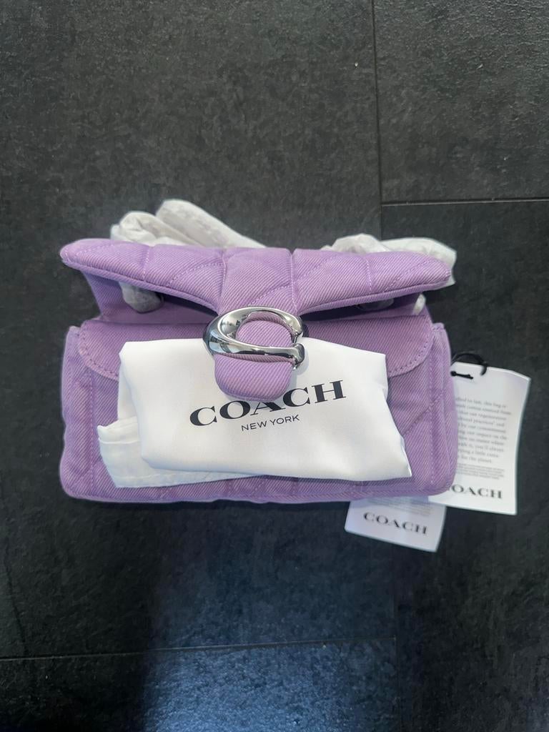 Coach Pillow Tabby Schoudertasje Lila Nieuw, Sieraden, Tassen en Uiterlijk, Tassen | Damestassen, Ophalen, Nieuw, Paars, Schoudertasje