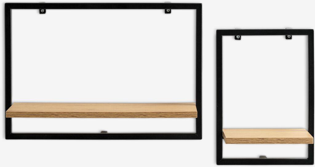 Wandplanken Trappedal Hout/Metaal (Perfecte Staat), Ophalen, Zo goed als nieuw