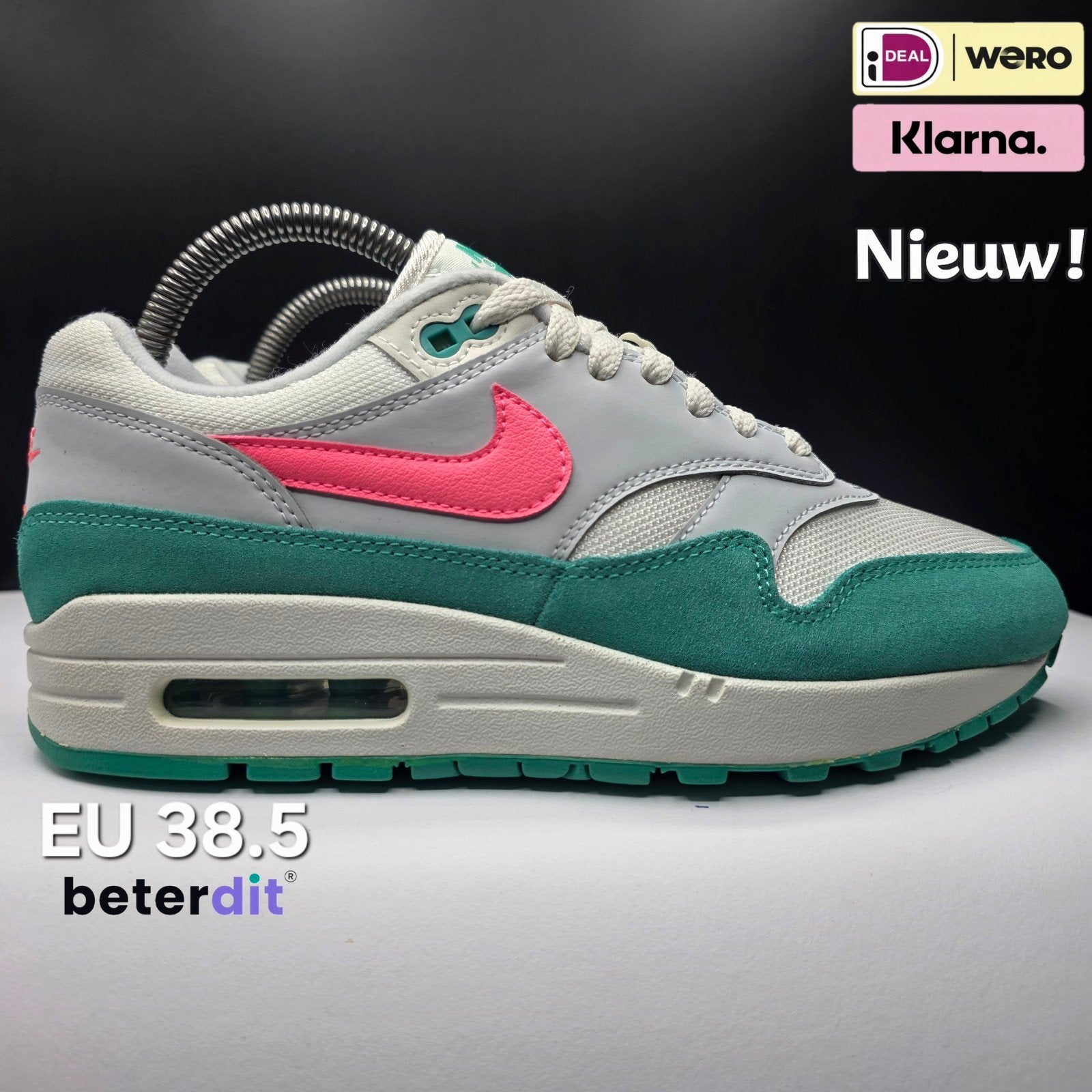Nike Air Max 1 'Watermelon' Maat: 38.5, Beterdit, Ophalen of Verzenden, Nike air max, Heerenveen
