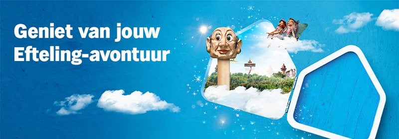 Efteling tickets laagseizoen ah actie, Verzenden, Nieuw, Overige typen
