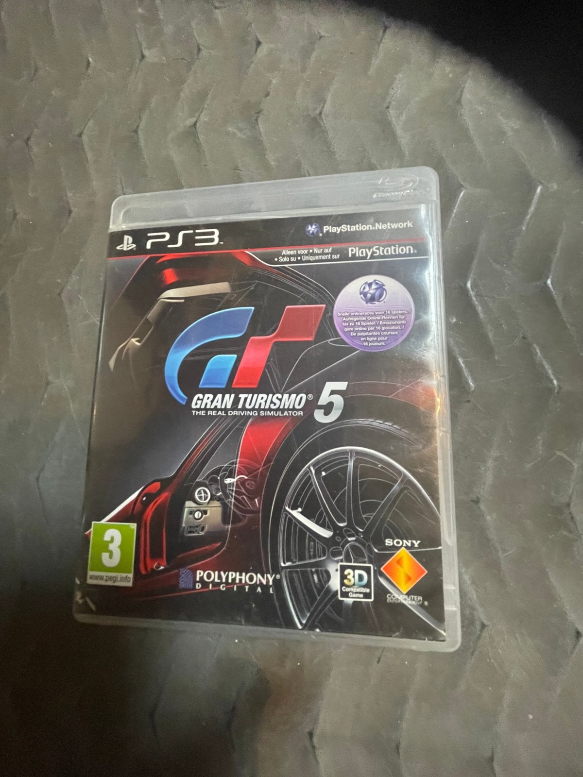 Gran turismo 5 PS3, Spelcomputers en Games, Racen en Vliegen, 2 spelers, Ophalen of Verzenden, Zo goed als nieuw