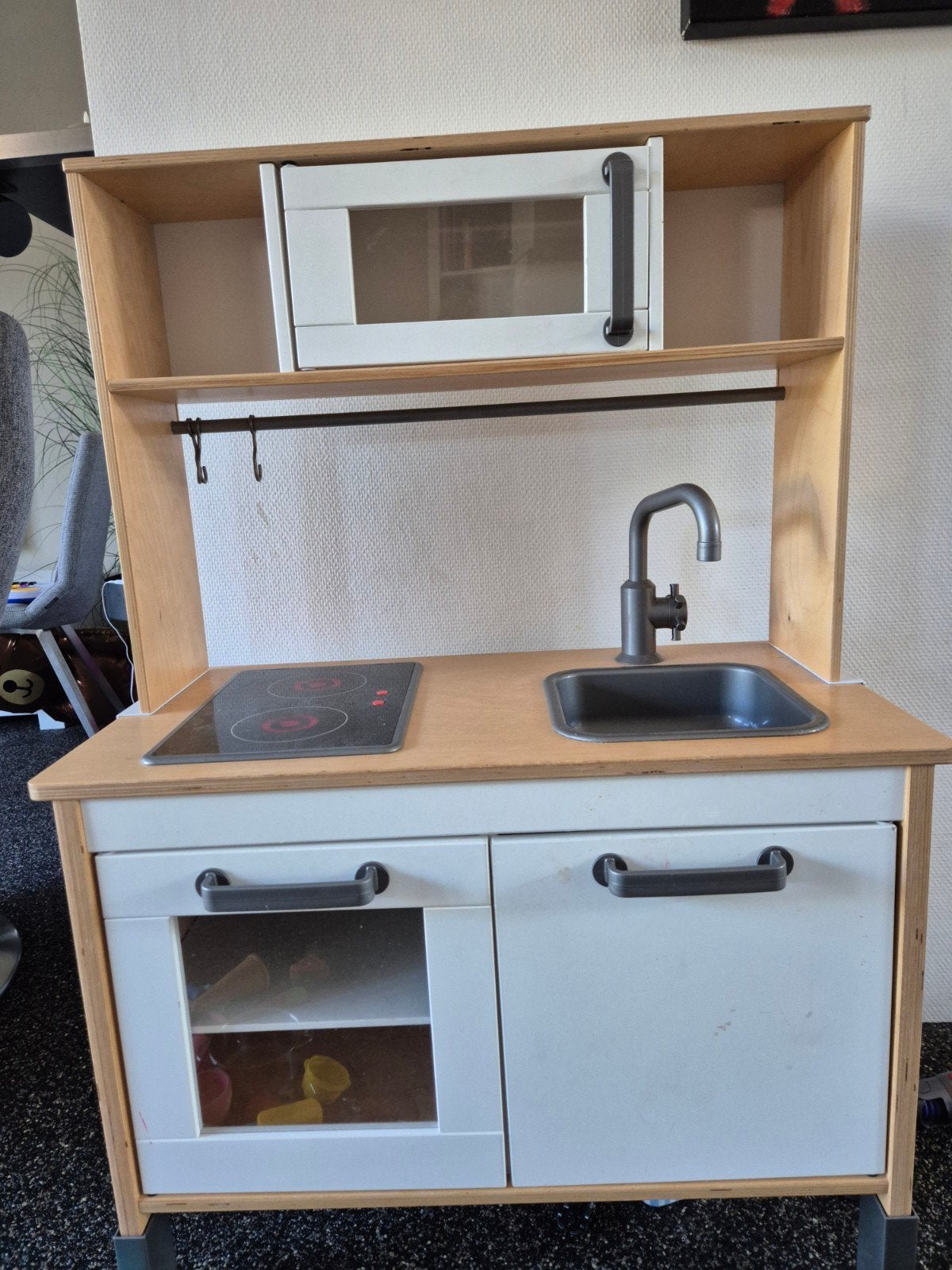 IKEA speelkeuken met veel accessoires, Ophalen, Gebruikt