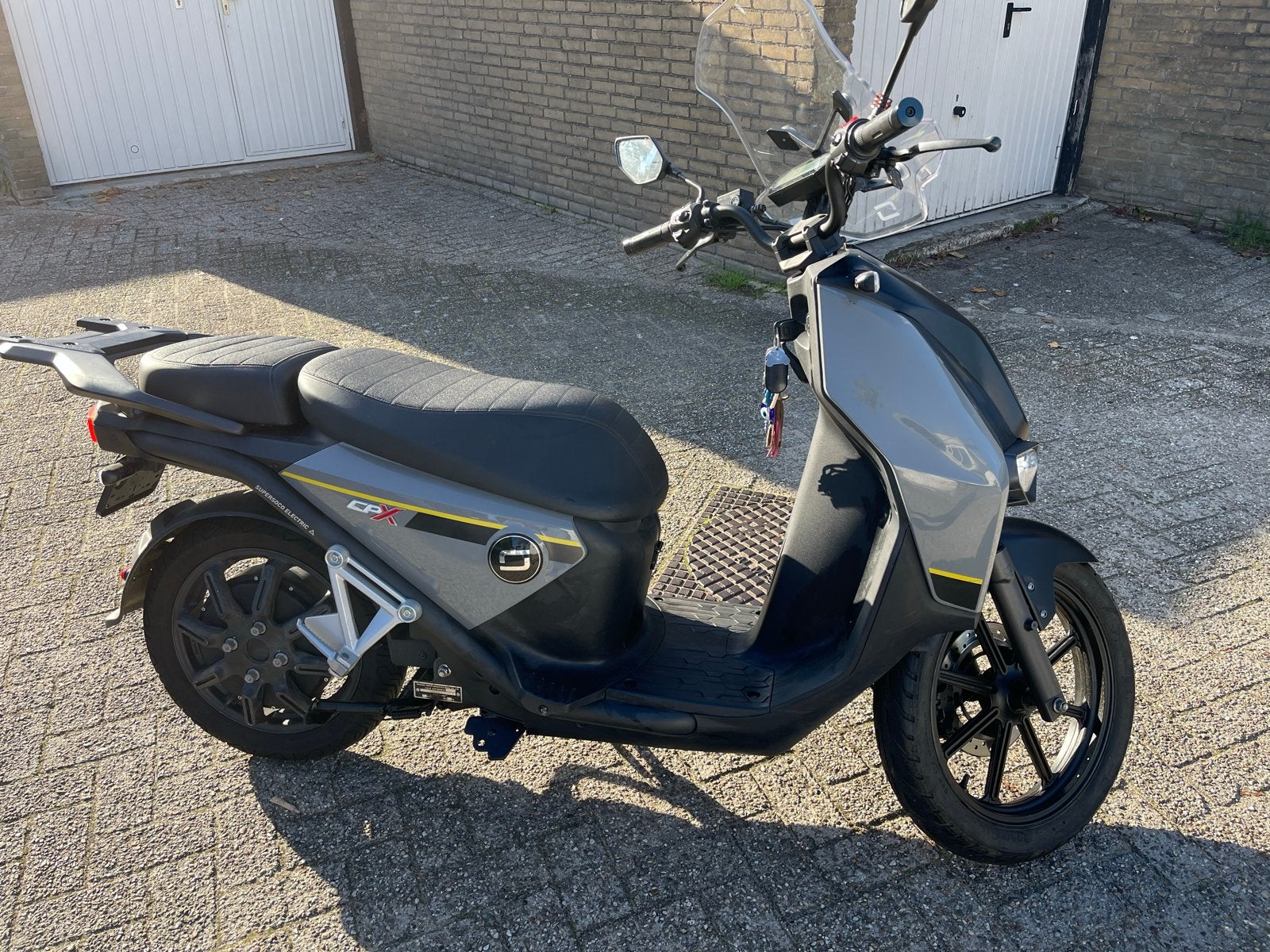 Super Soco CPX Elektrische Scooter, Ophalen, Gebruikt, Maximaal 45 km/u, Elektrisch
