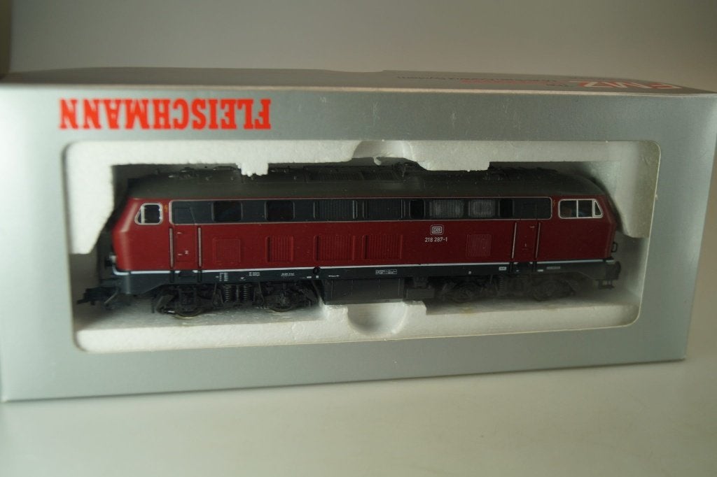 Fleischmann FMZ lok 64232 BR218 van DB, Fleischmann, Nieuw, Ophalen of Verzenden, Gelijkstroom
