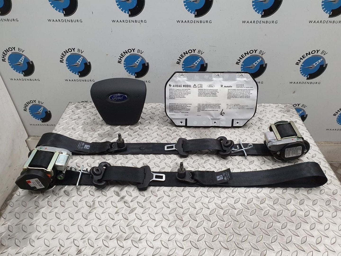 FORD FOCUS C MAX AIRBAG SET 2015, Gebruikt, -, -, Ophalen of Verzenden