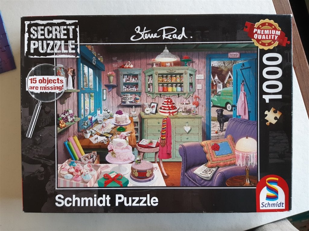 Schmidt Steve Read grootmoeders kamer 1000 stukjes, Ophalen of Verzenden, 500 t/m 1500 stukjes, Gebruikt, Legpuzzel