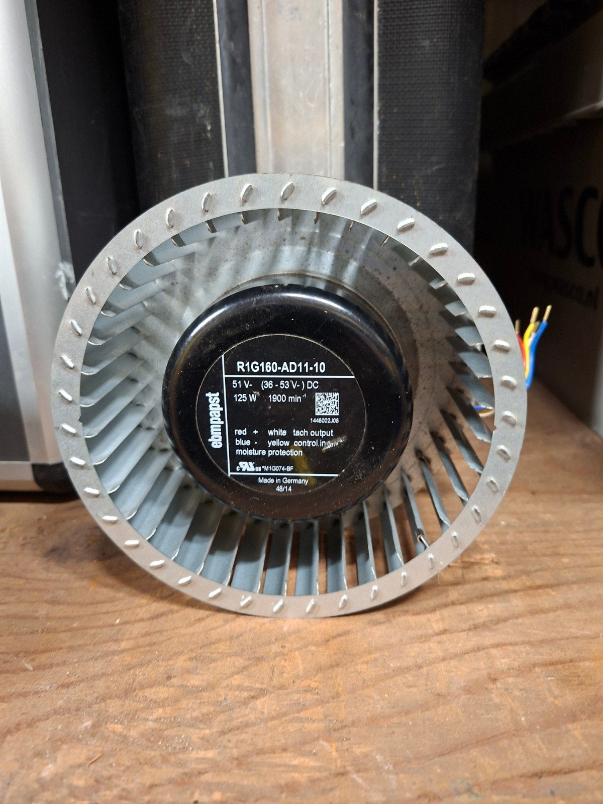 Ebmpapst R1G160-AD11-10 ventilatormotor, Ophalen of Verzenden, Nieuw