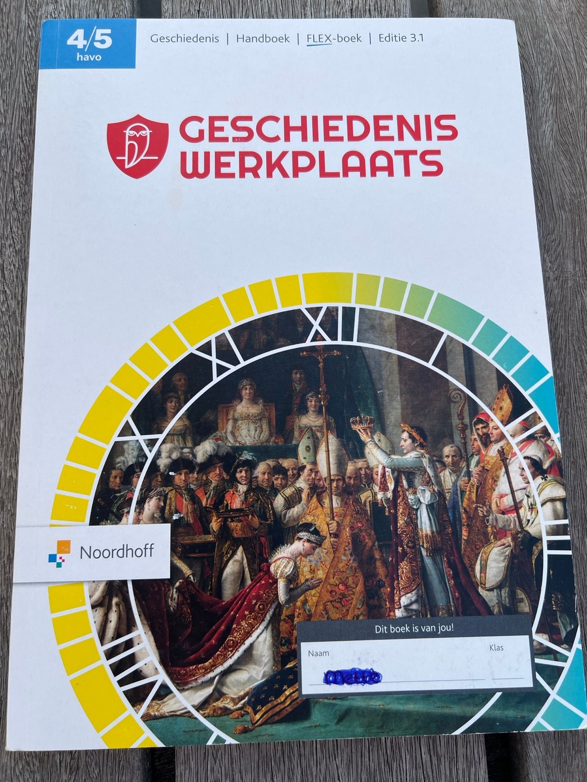 Geschiedenis Werkplaats Handboek FLEX-boek Ed. 3.1 4/5 HAVO, Boeken, Schoolboeken, Ophalen of Verzenden, Gelezen, HAVO, Geschiedenis