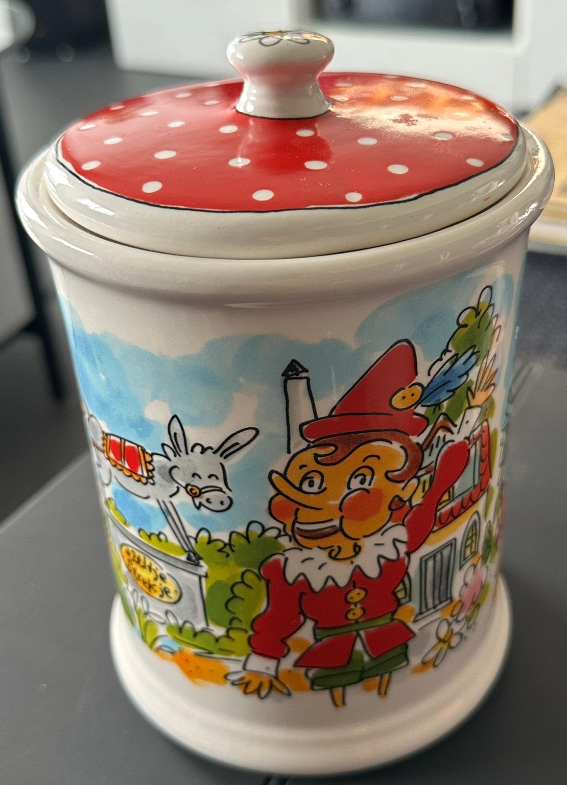 Efteling snoeppot Blond Amsterdam serie, Verzamelen, Ophalen of Verzenden, Nieuw, Overige typen
