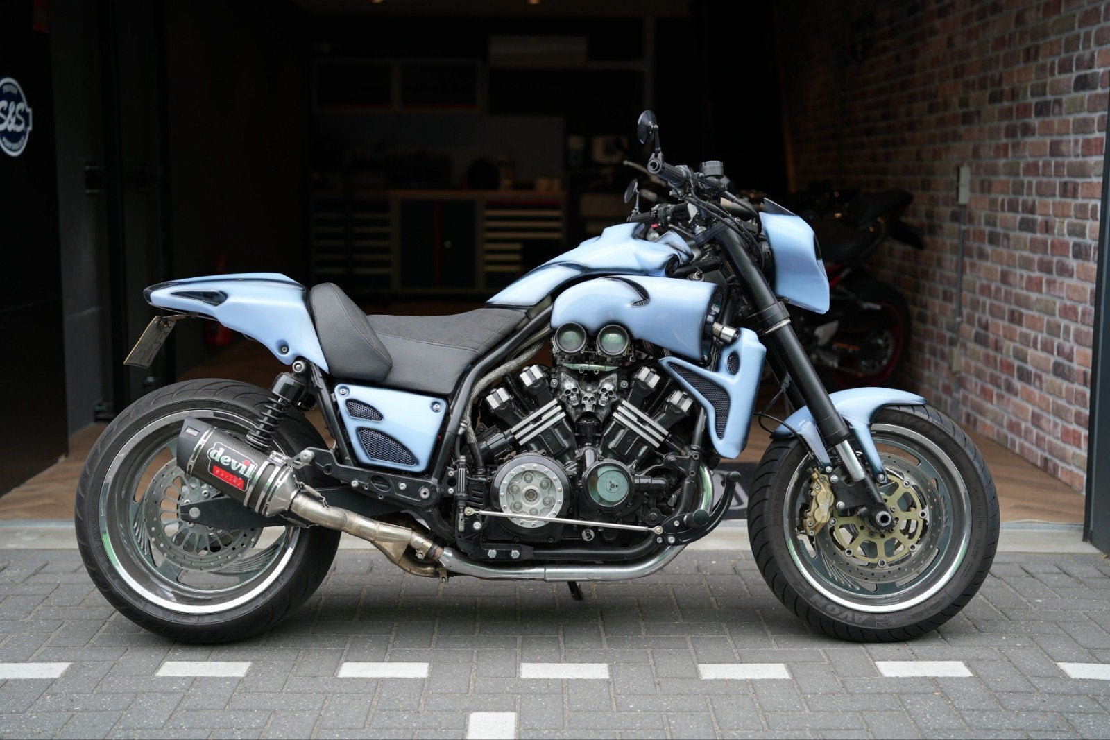Unieke Yamaha Vmax 1200 Custom Cruiser - 170pk, Bedrijf