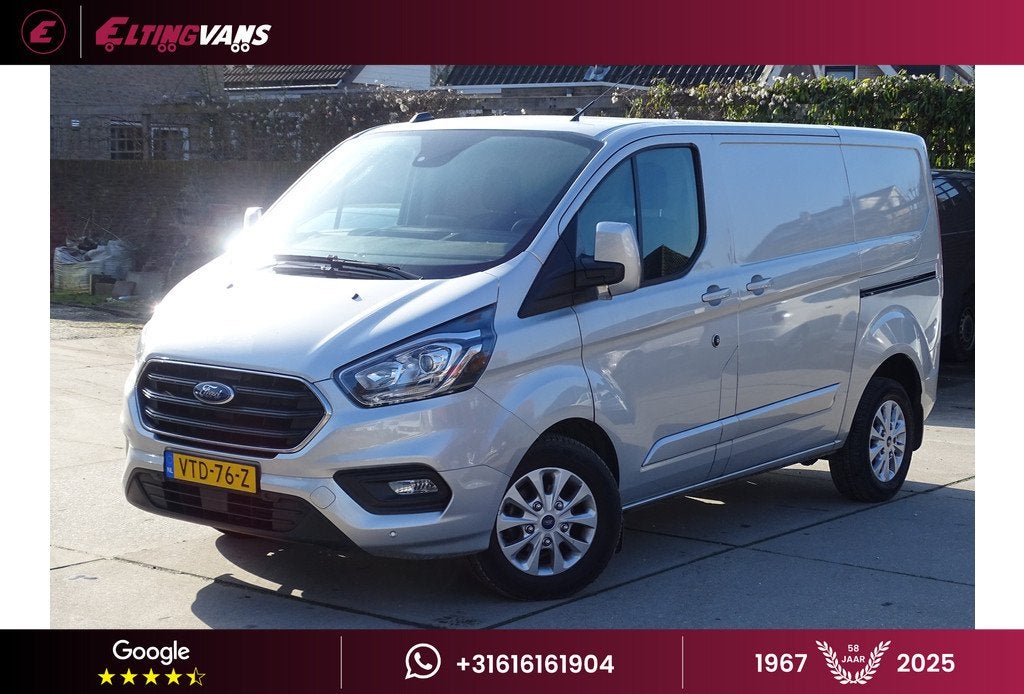 Ford Transit Custom 2.0 TDCI L1H1 Limited Automaat, Auto's, Bestelauto's, Bedrijf, Te koop, ABS, Achteruitrijcamera, Airbags, Airconditioning