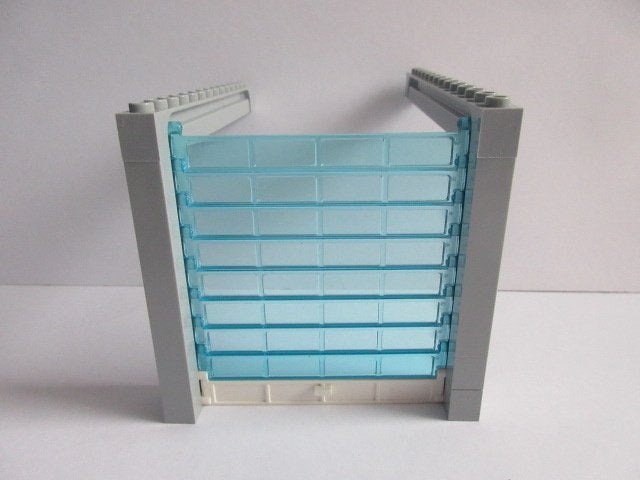 nr. 1770, Roldeur in grijze stenen, ophaaldeur, Ophalen of Verzenden, Zo goed als nieuw, Complete set, Lego