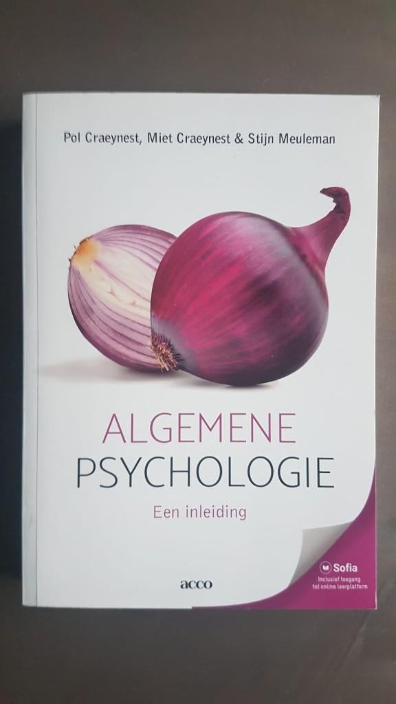 Algemene Psychologie Craeynest  Meuleman 9789463441902, Verzenden, Nieuw, Ontwikkelingspsychologie, Pol Craeynest