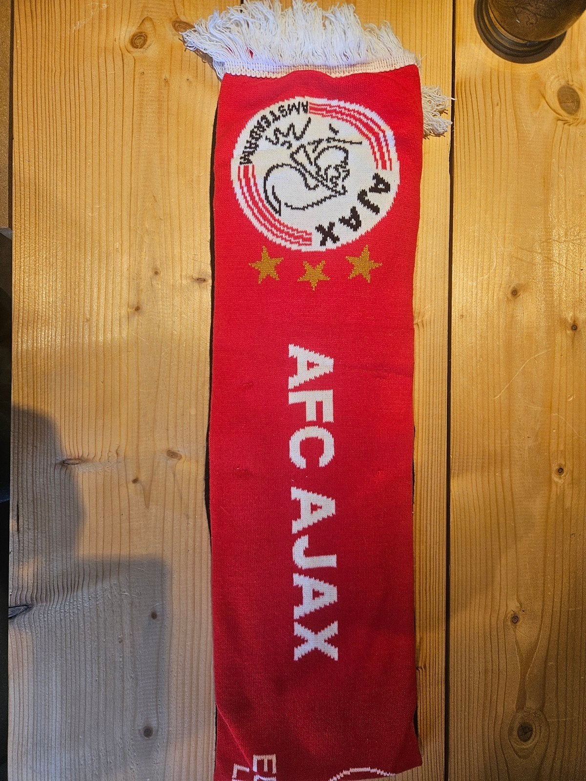 Ajax vs Manchester United Europa League Finale Sjaal, Ophalen of Verzenden, Nieuw, Ajax, Vaantje of Sjaal