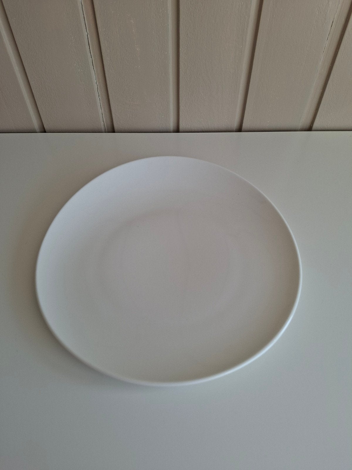 5x Intermezzo borden, wit, 27 cm, Ophalen, Overige merken, Nieuw, Bord(en)