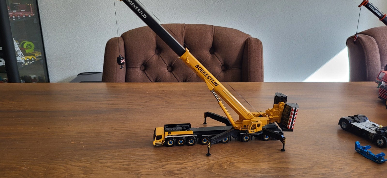 Boekestijn LTM 1750-9-1 van WSI 1:87, Hobby en Vrije tijd, Ophalen of Verzenden, Zo goed als nieuw, Hijskraan, Tractor of Landbouw