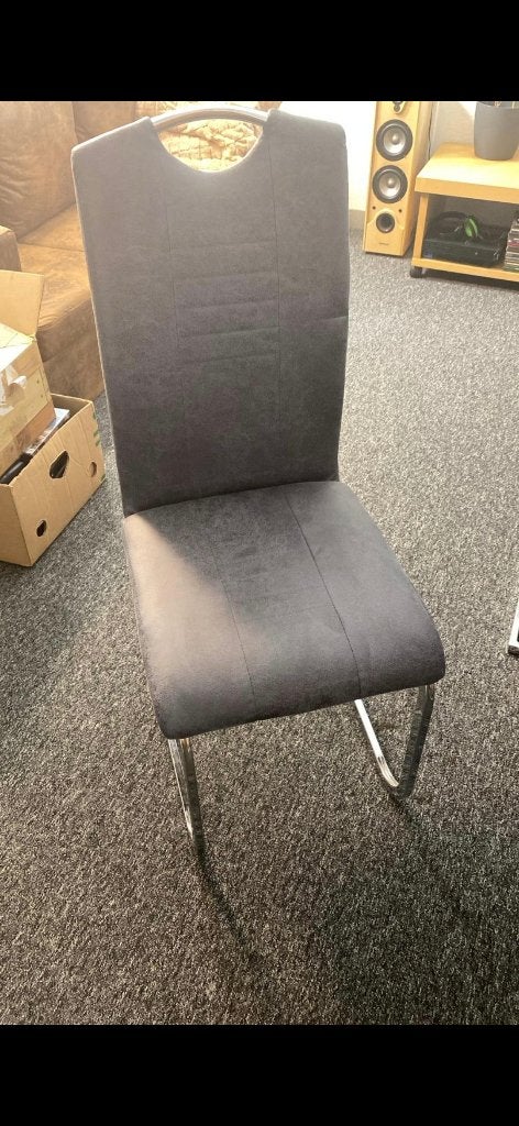 6 nette kunstlederen stoelen, Ophalen, Overige materialen, Zo goed als nieuw, Vijf, Zes of meer stoelen