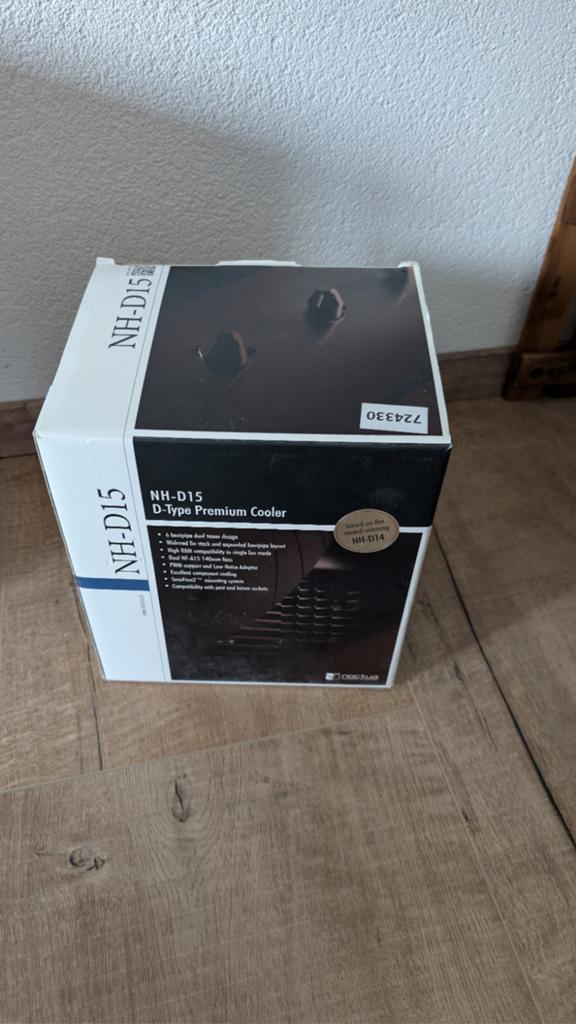 Noctua NH-D15 met twee fans, Computers en Software, Computerkoelers, Zo goed als nieuw, Luchtkoeling, Ophalen