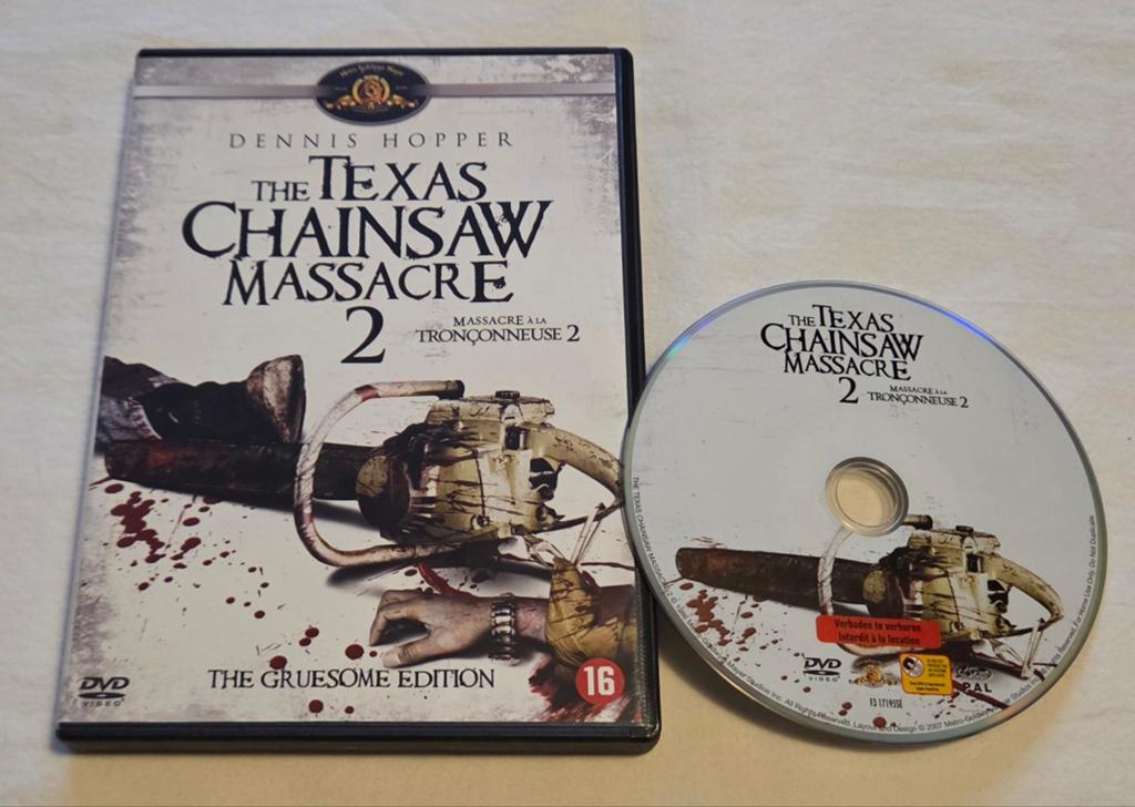 MGM The Texas Chainsaw Massacre 2 Dvd Horror, Cd's en Dvd's, Dvd's | Horror, Vanaf 16 jaar, Ophalen of Verzenden, Zo goed als nieuw