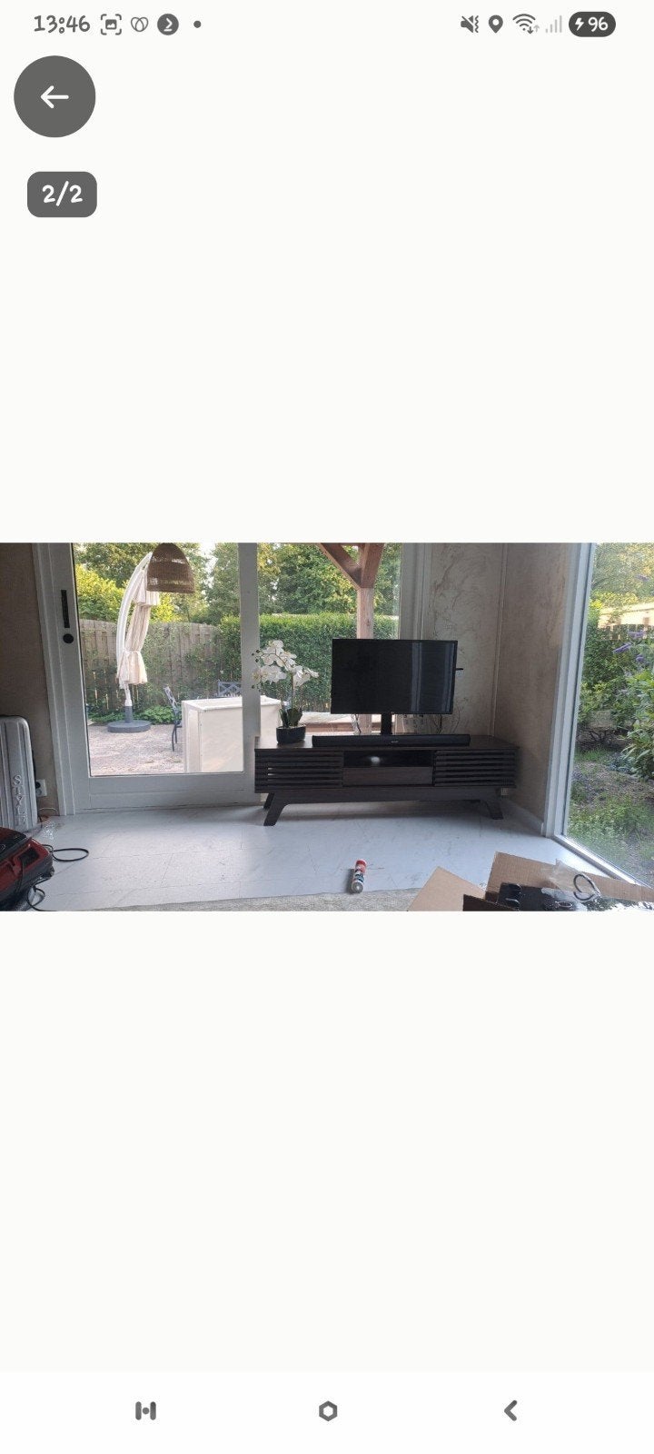 Mooie LG 34 inch TV te koop,kan ook als computer beeldscherm, Audio, Tv en Foto, Televisies, Ophalen, Zo goed als nieuw