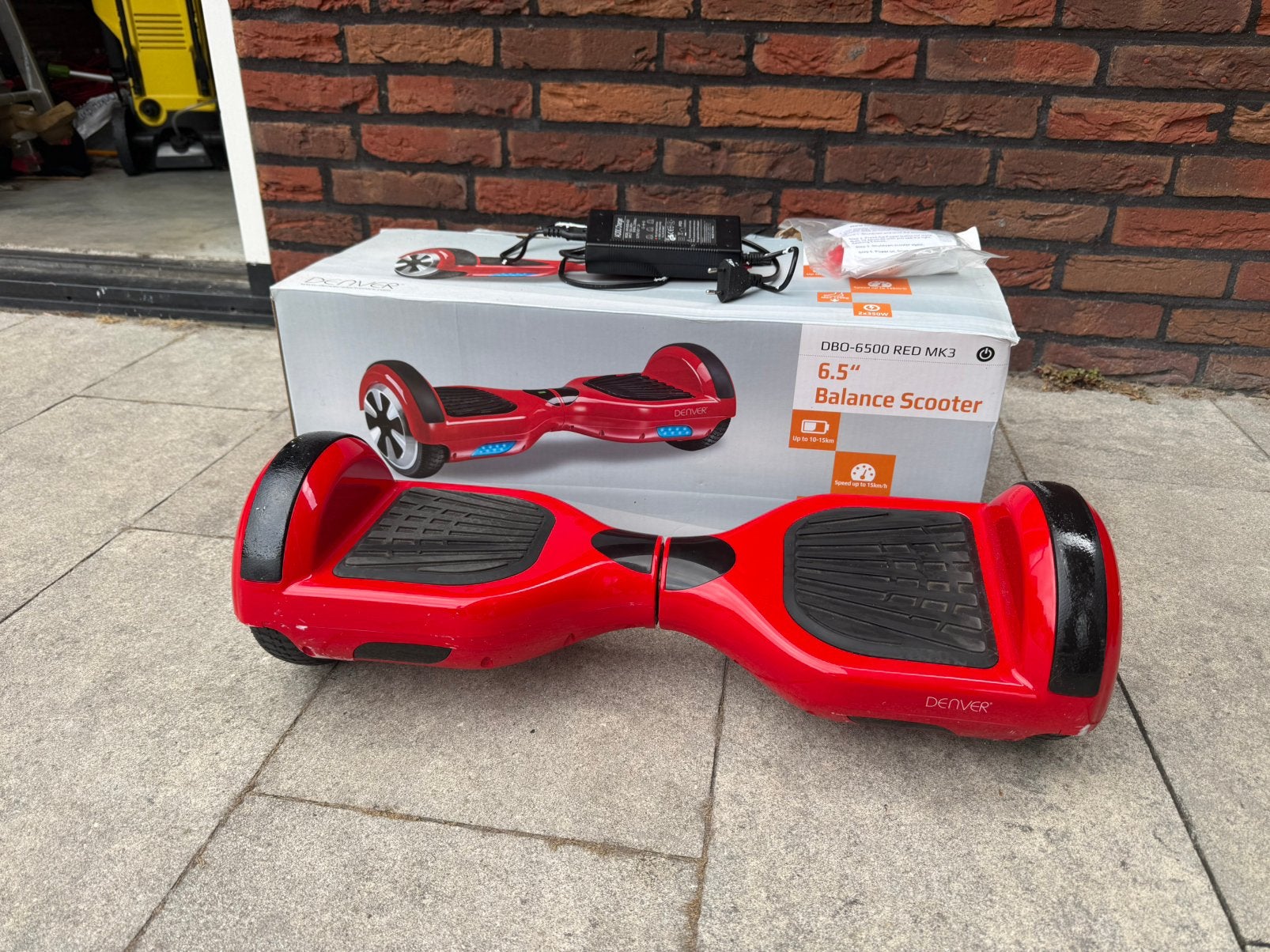 Oxboard hoverboard - rood, Ophalen of Verzenden, Gebruikt
