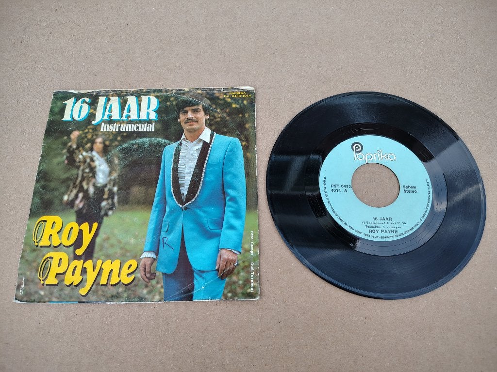 7" Single: Roy Payne - 16 Jaar (1982), Verzenden, Gebruikt, Pop