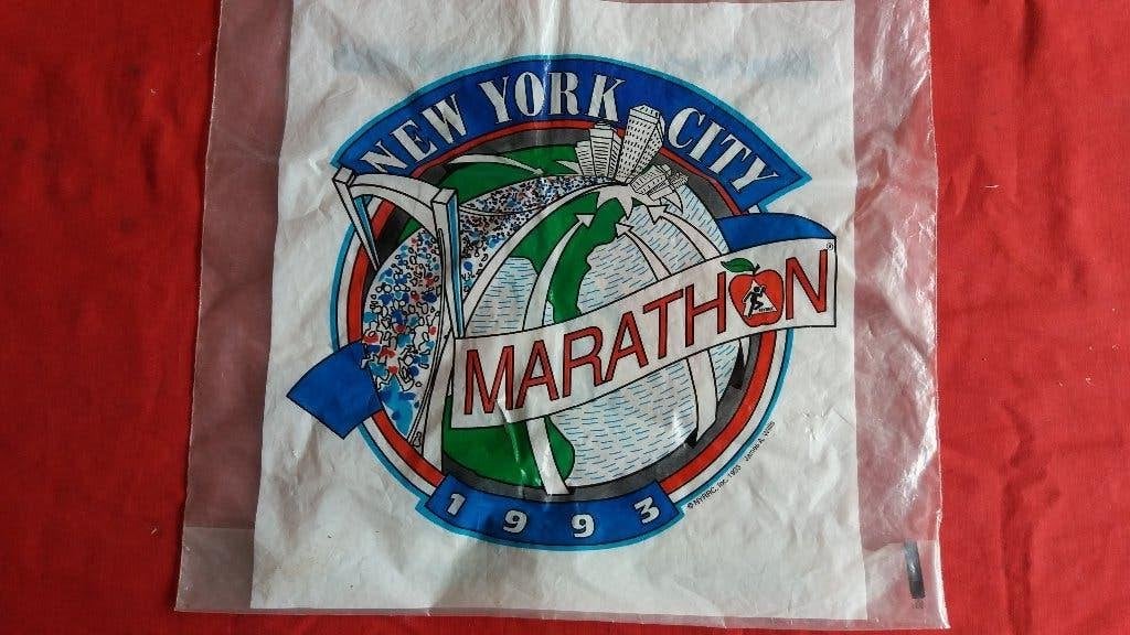 Tasje voor je kleding van de Marathon van New York, Ophalen of Verzenden, Gebruikt, Kleding, Overige merken