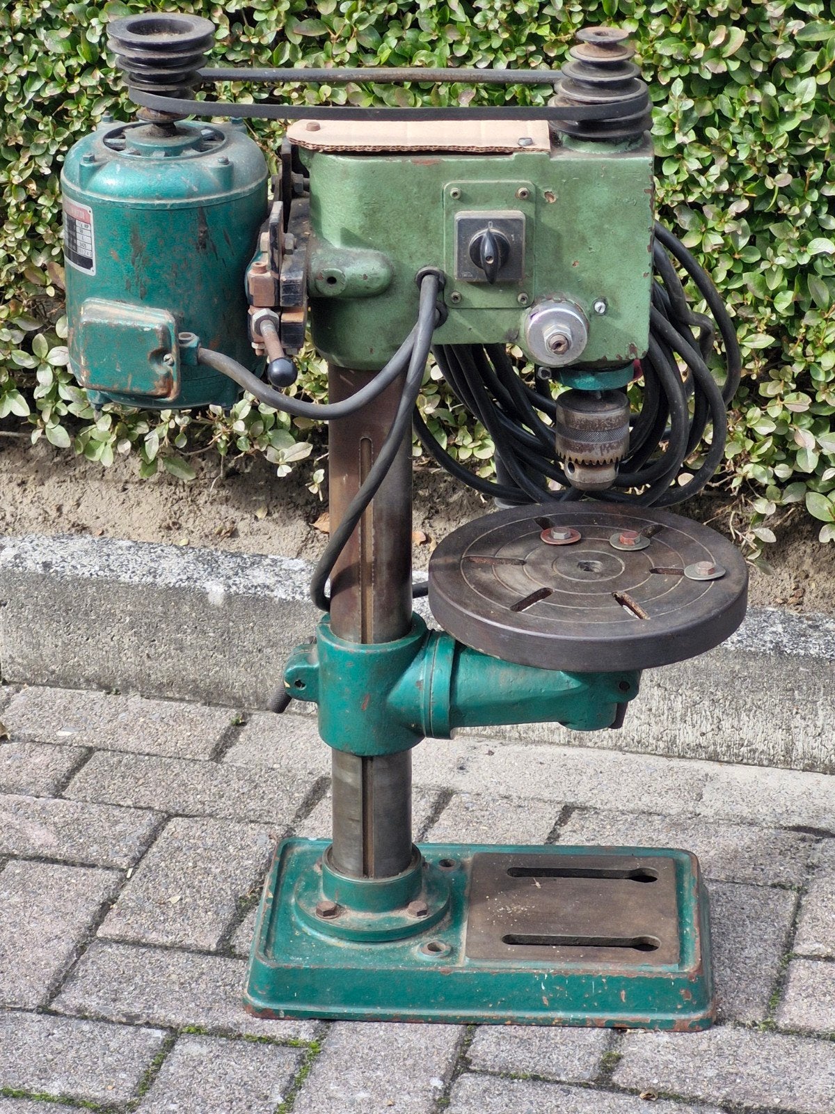 Professionele KZ-13 kolomboormachine, Ophalen, Kolomboormachine