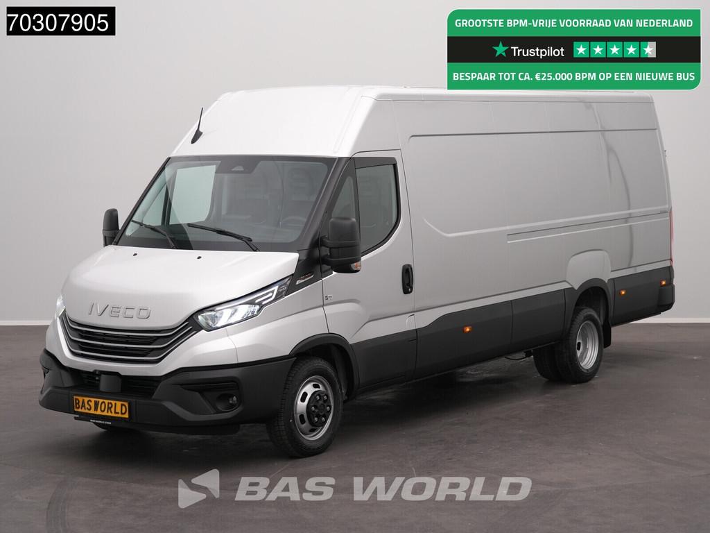 Iveco Daily 35C21 3.0L Automaat L4H2 210PK Dubbellucht ACC L, Auto's, Automaat, Stof, Euro 6, 4 cilinders