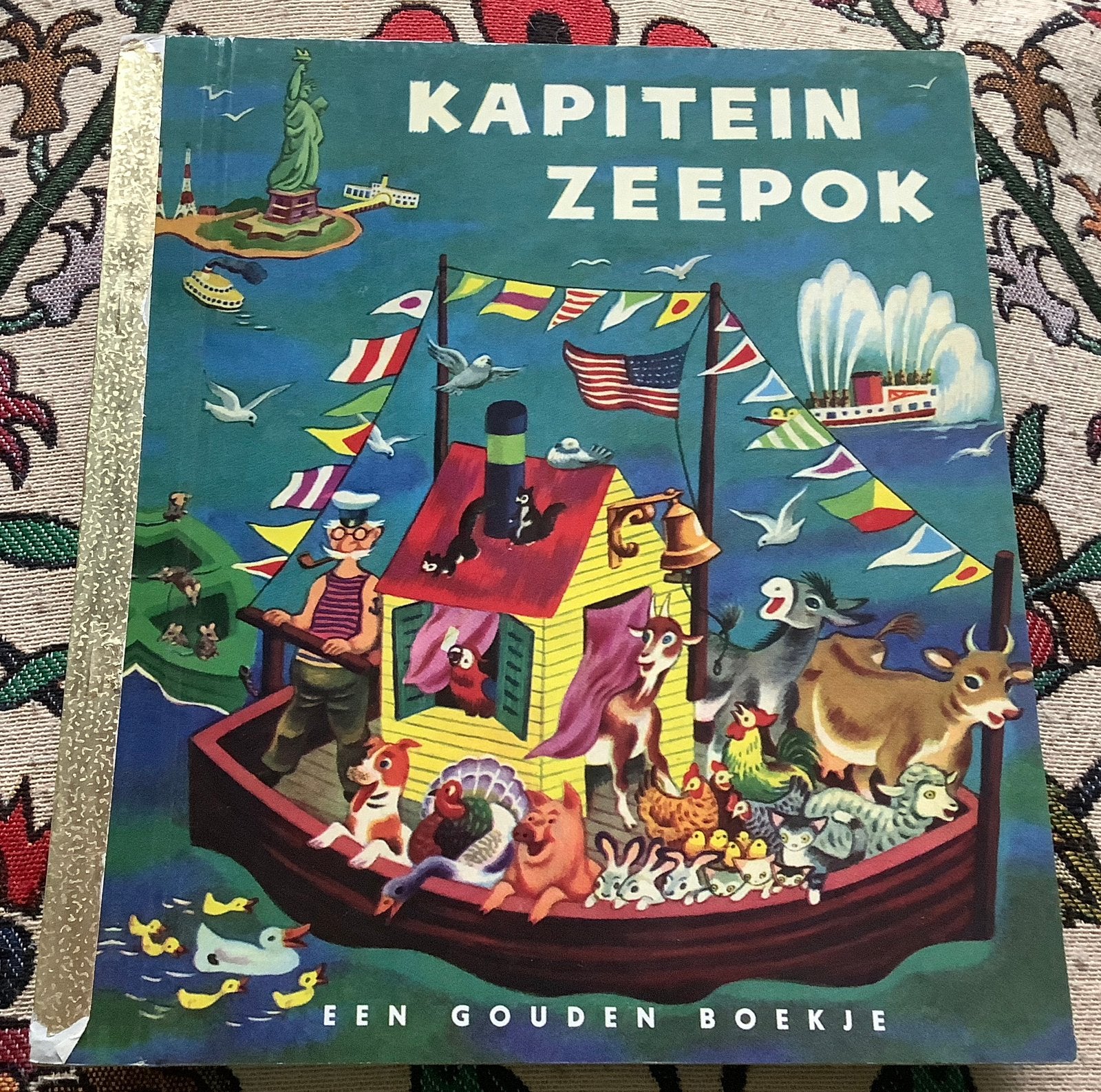 Een gouden boekje Kapitein zeepok zgan, Ophalen of Verzenden, Zo goed als nieuw