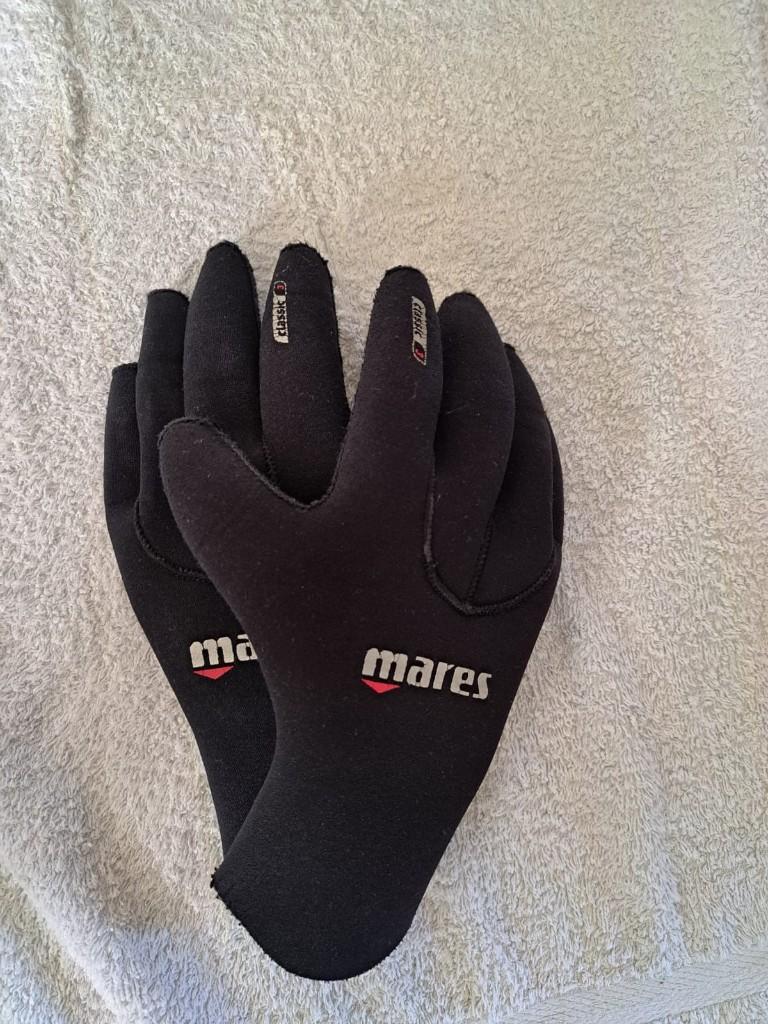 Mares classic handschoenen XS, Watersport en Boten, Ophalen of Verzenden, Gebruikt