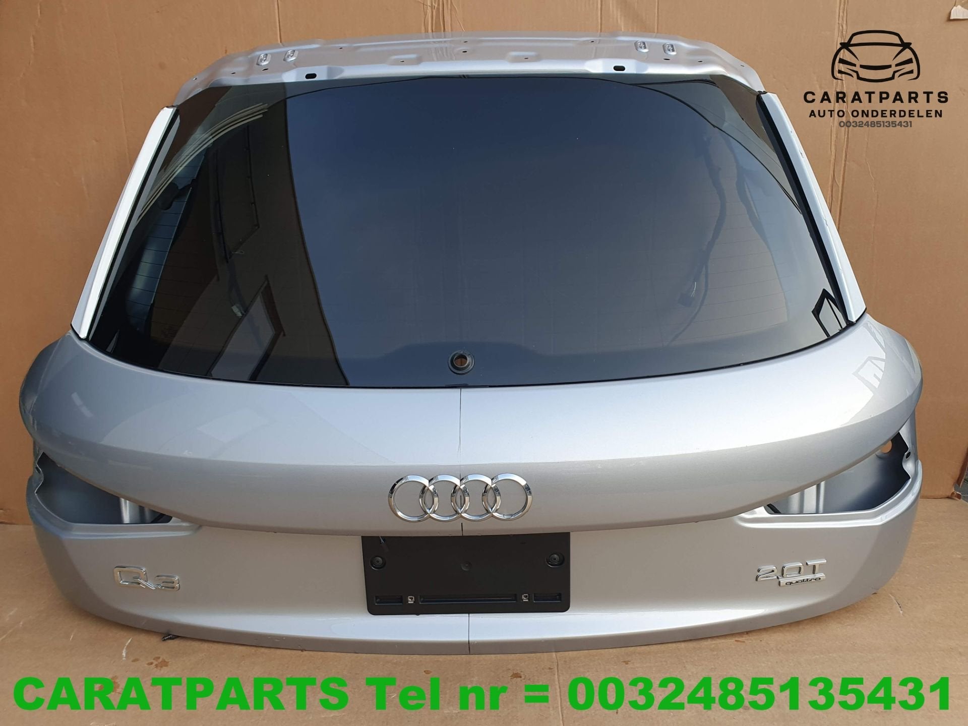 8U0827025B Q3 kofferdeksel Q3 achterklep q3 LZ7G Florretsilb, Gebruikt, Deur, AUDI AG, Auto-Union-Strasse 1
85045  Ingolstadt, DE