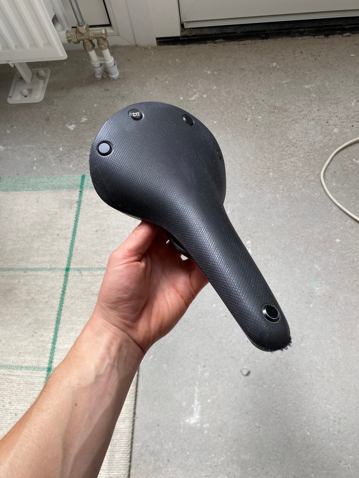 Brooks cambium C17 all weather zwart zadel, Ophalen, Zo goed als nieuw, Stadsfiets, Zadel