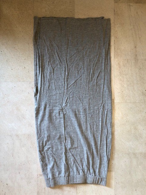 v) S109 ambika maxi rok maat m trico stretch, Maat 38/40 (M), Verzenden, Zo goed als nieuw, Ambika