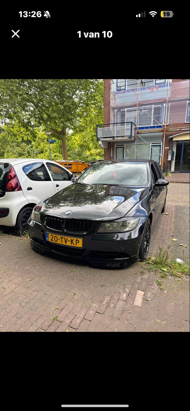 Bmw 318i station, Ophalen, BMW
