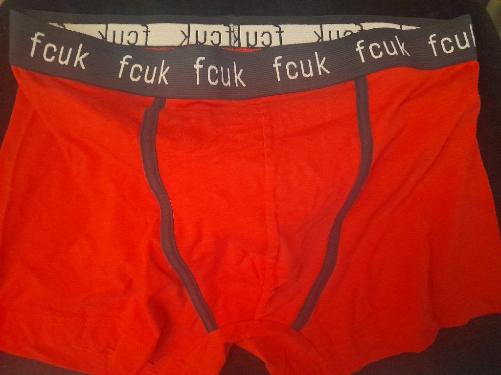 FCUK boxers  mt: L, Ophalen of Verzenden, Rood, Boxer