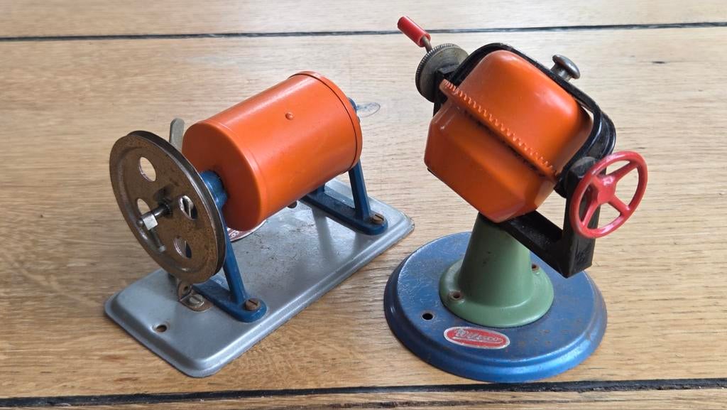 Oude Wilesco stoommachine betonmolen + polijsttrommel, Verzenden, Gebruikt, Groter dan 1:32