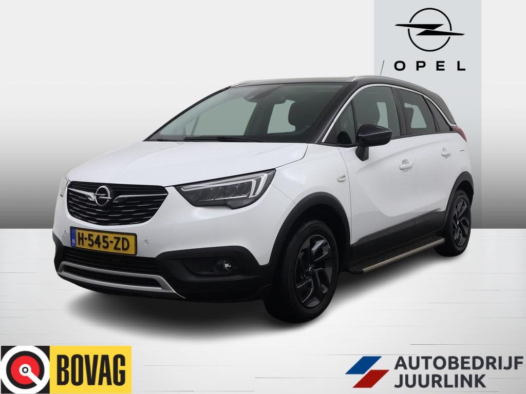 Opel Crossland X 1.2T 110PK Trekhaak/Led/Side-Bars/Camera/Na, Auto's, Gebruikt, 1199 cc, Wit, Origineel Nederlands