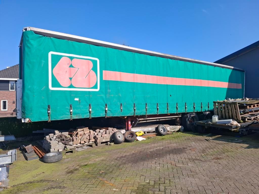Opslag trailer oplegger zonder kenteken, Ophalen of Verzenden