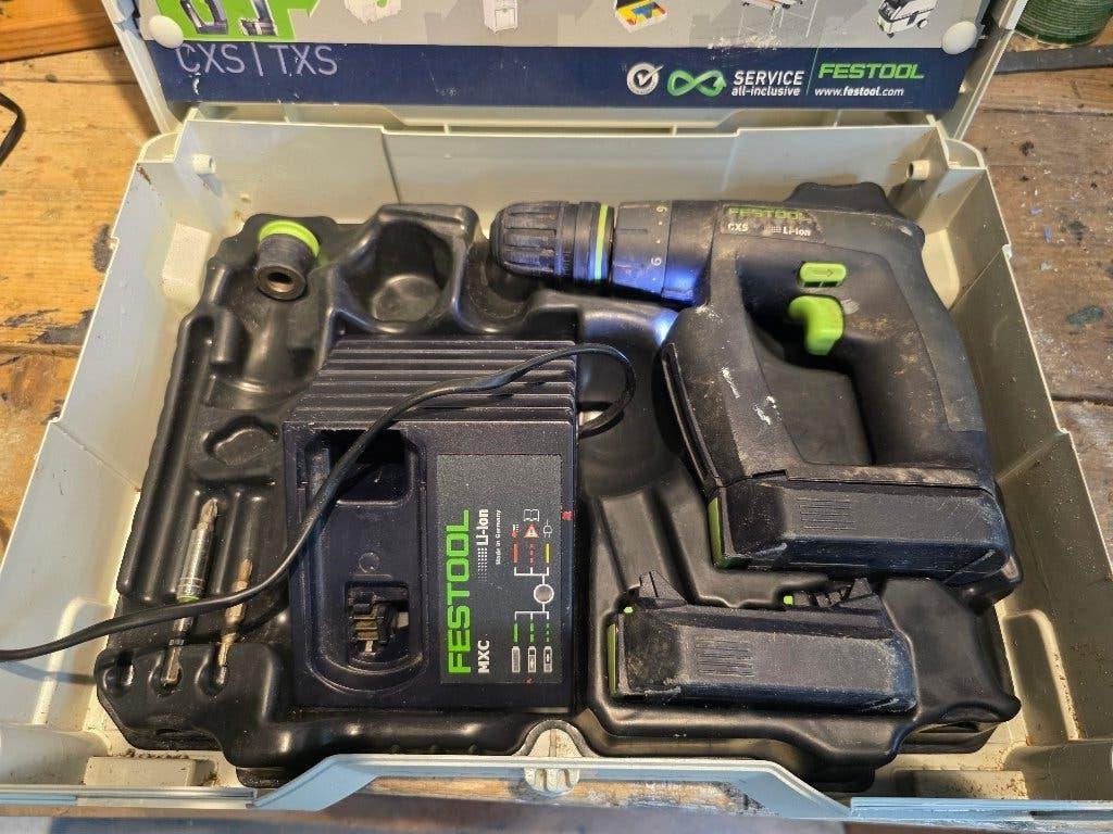 festool Boormachine CXS Li 26- Plus, Boormachine, Gebruikt, Variabele snelheid, Ophalen of Verzenden