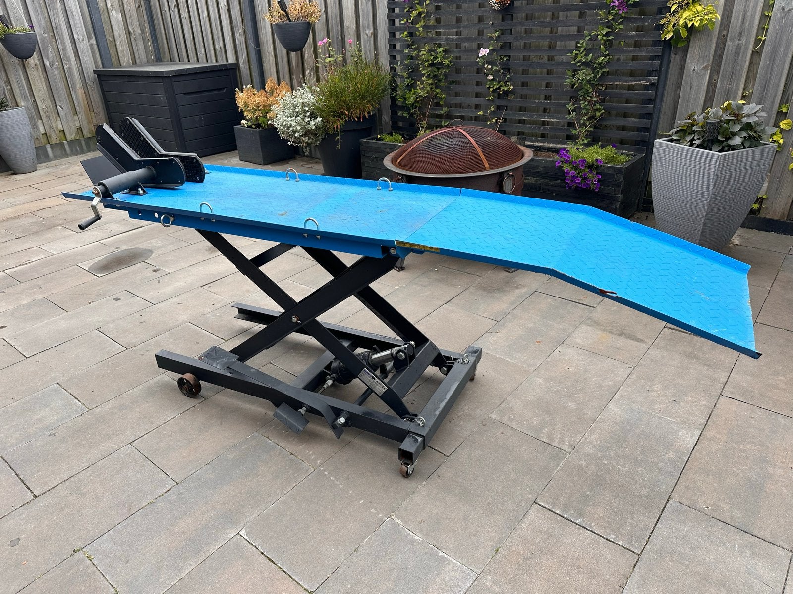 Mammuth ML37KH Hefbrug - 360kg, Fietsen en Brommers, Ophalen, Gebruikt, Overige typen
