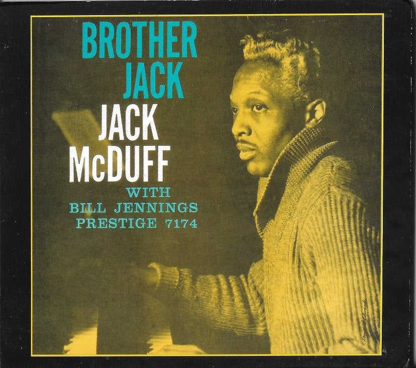 CD Jack McDuff - Brother Jack (digipack), Ophalen, Gebruikt, Reissue, Jazz