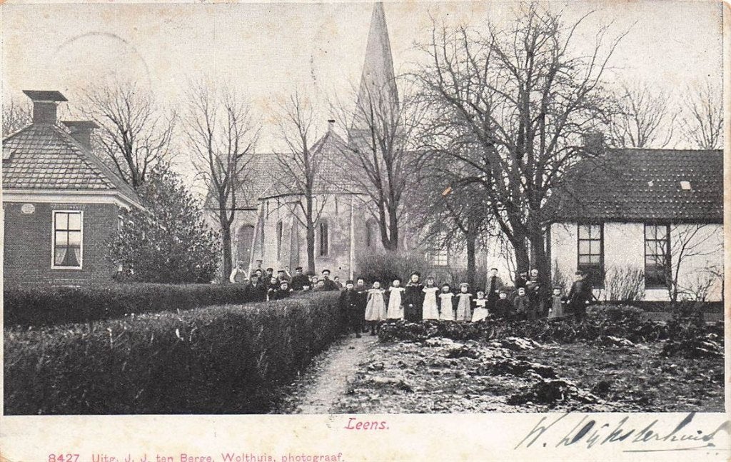 702-103-033 Leens, Verzenden, Voor 1920, Groningen