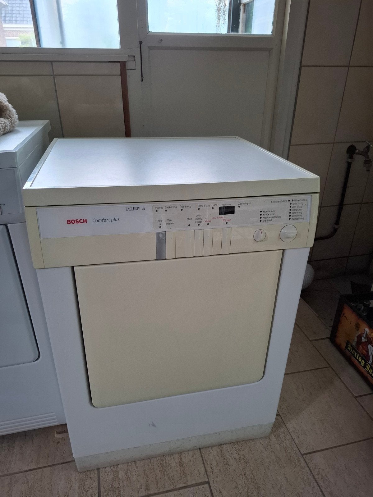 Bosch Exclusiv TA Comfort Plus Wasdroger, Ophalen, Gebruikt, Condens, 85 tot 90 cm