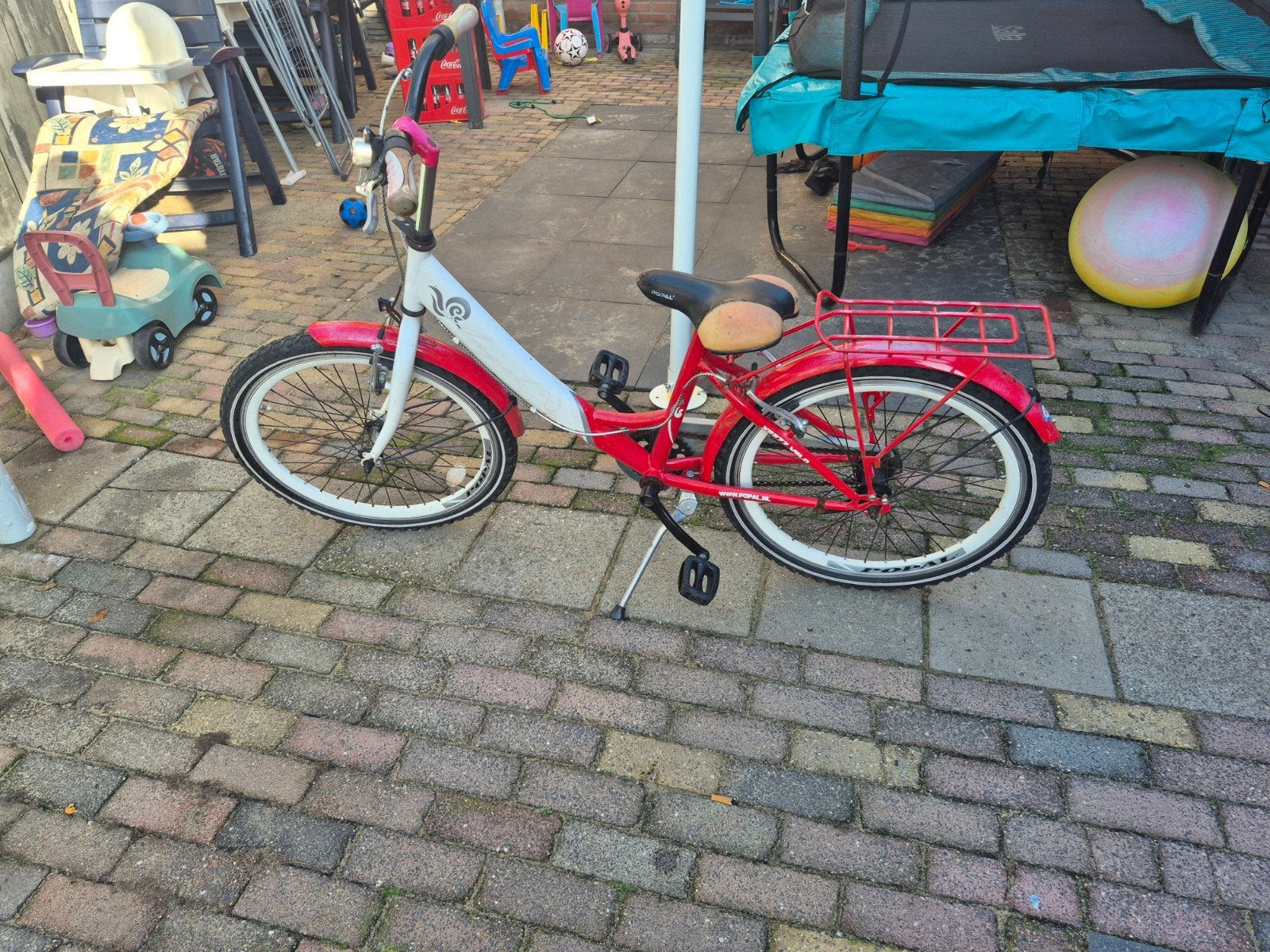 20 inch kinderfiets - Remmen nakijken, Fietsen en Brommers, Ophalen, Gebruikt, 20 inch of meer