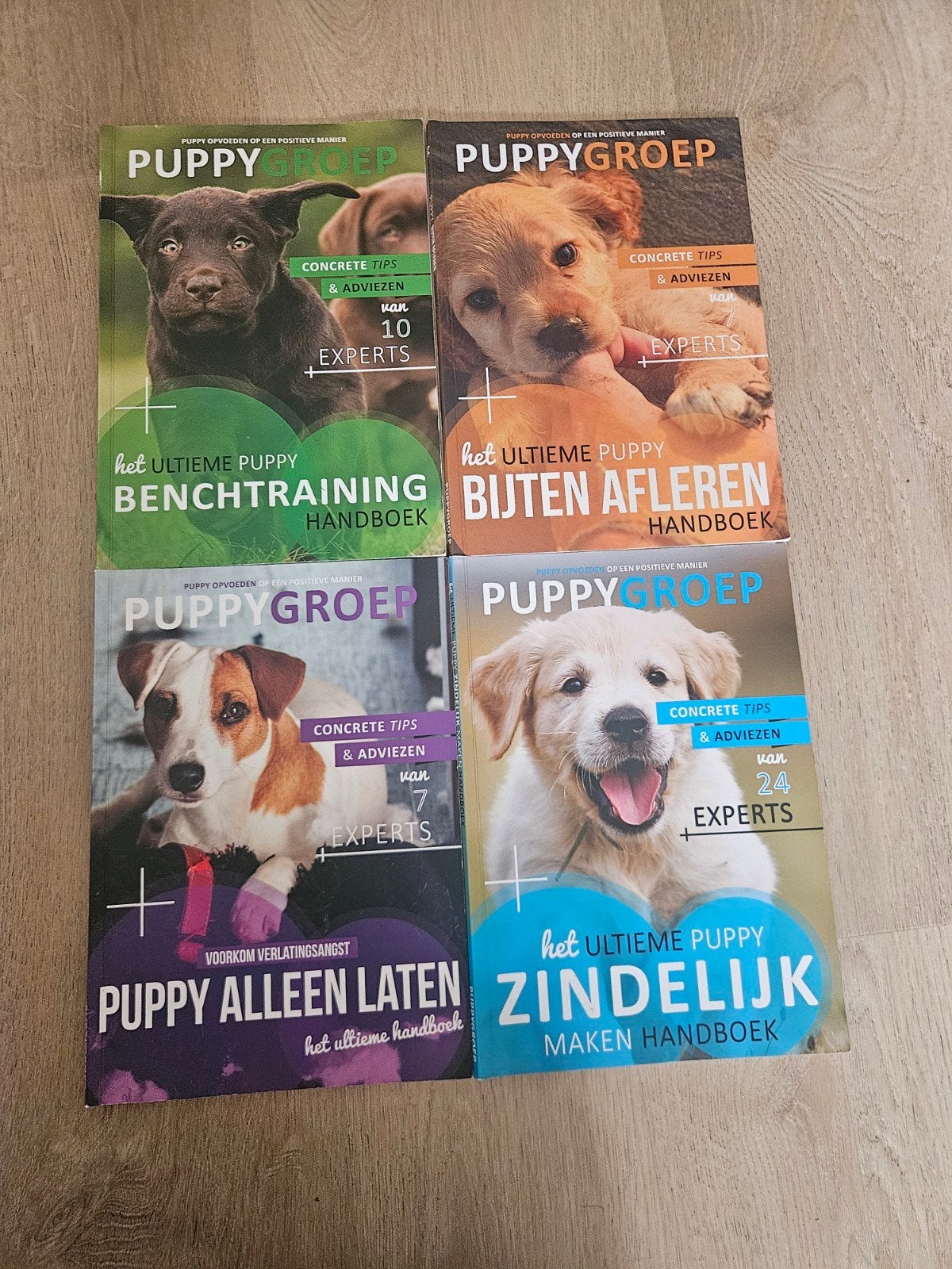 Puppy Groep boeken 4 stuks, Ophalen of Verzenden, Gelezen, Honden