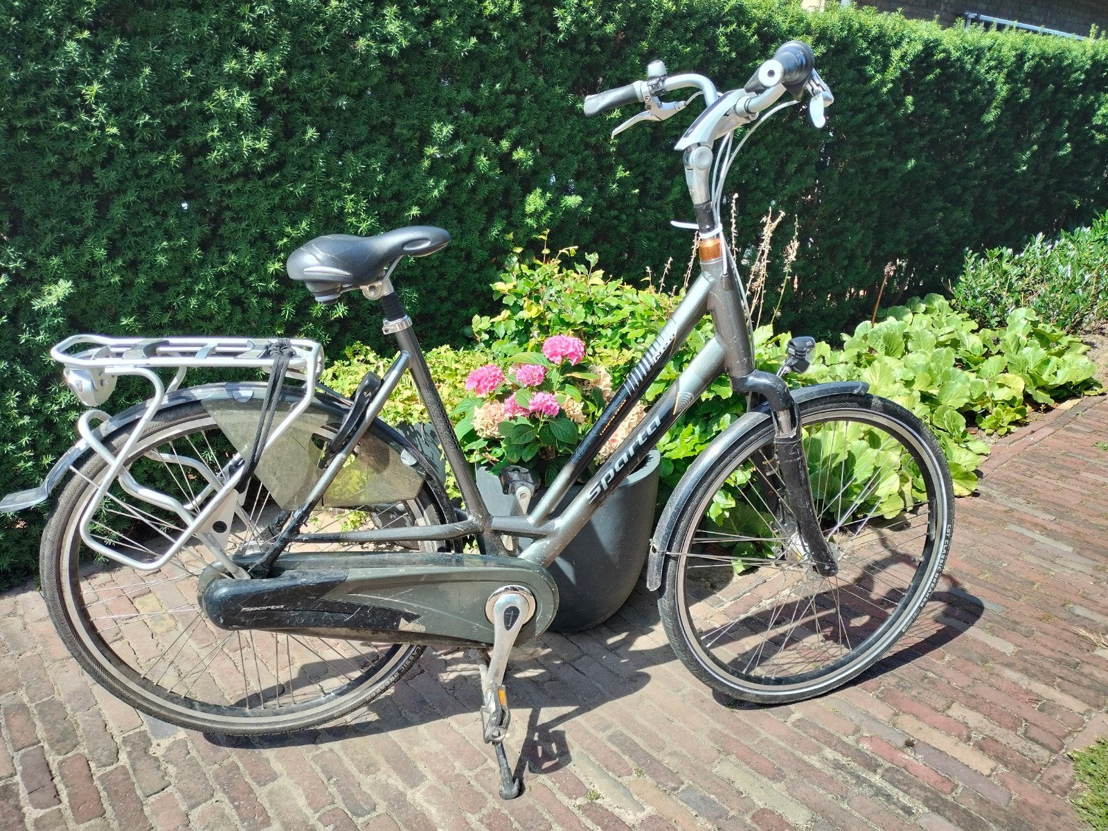 Sparta Neo damesfiets met versnellingen, Ophalen, Sparta, Gebruikt, Velgrem